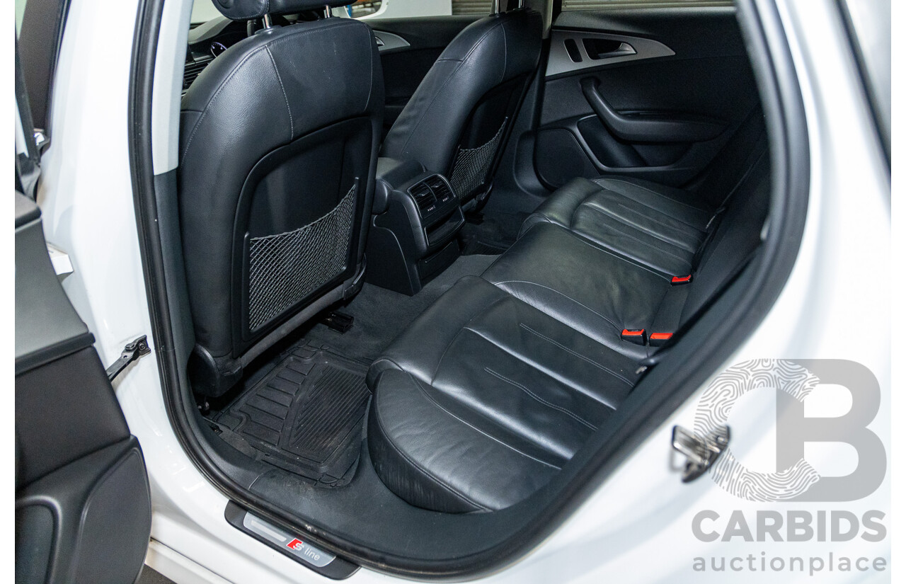 3/2014 Audi A6 2.0 TDI 4GL MY14 4d Sedan Ibis White 2.0L - Turbo Diesel