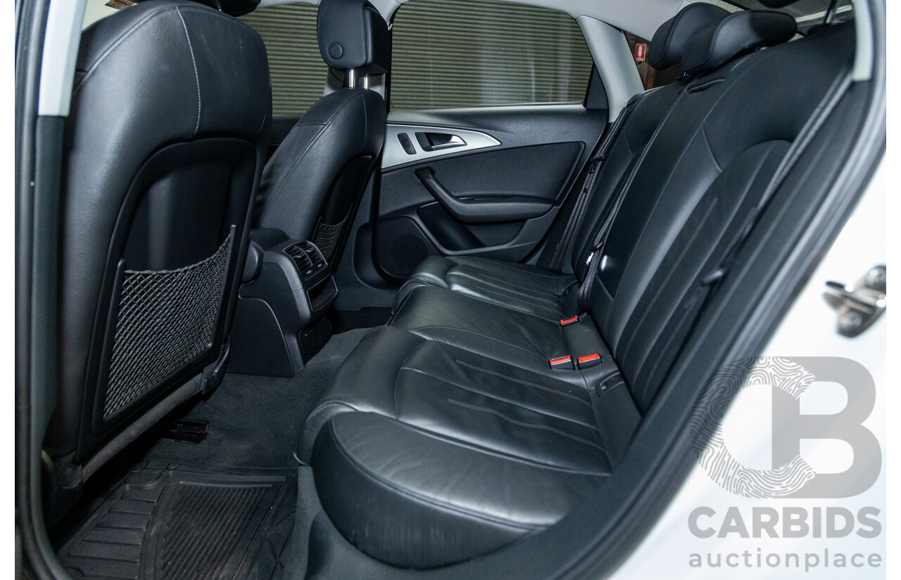 3/2014 Audi A6 2.0 TDI 4GL MY14 4d Sedan Ibis White 2.0L - Turbo Diesel