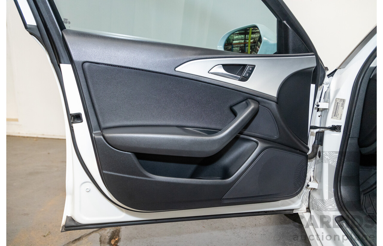 3/2014 Audi A6 2.0 TDI 4GL MY14 4d Sedan Ibis White 2.0L - Turbo Diesel