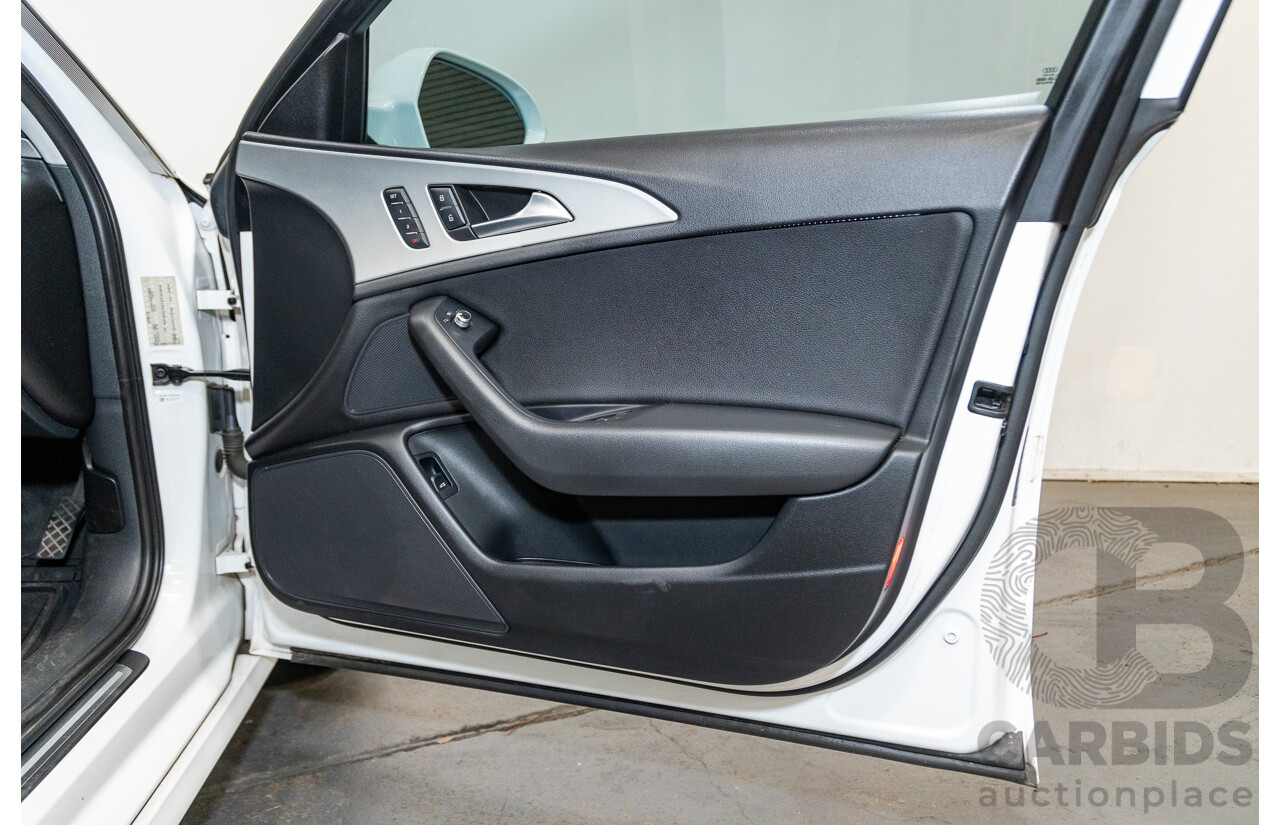 3/2014 Audi A6 2.0 TDI 4GL MY14 4d Sedan Ibis White 2.0L - Turbo Diesel