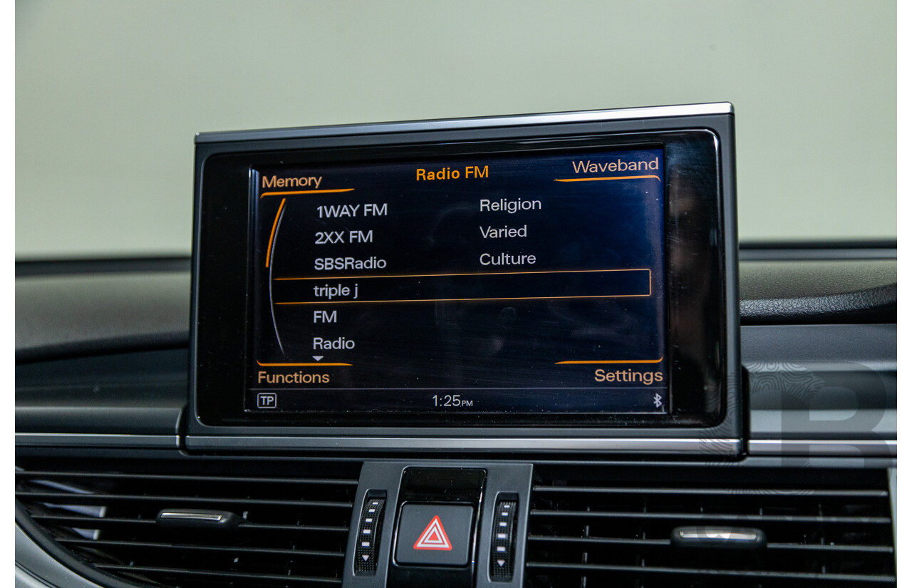 3/2014 Audi A6 2.0 TDI 4GL MY14 4d Sedan Ibis White 2.0L - Turbo Diesel