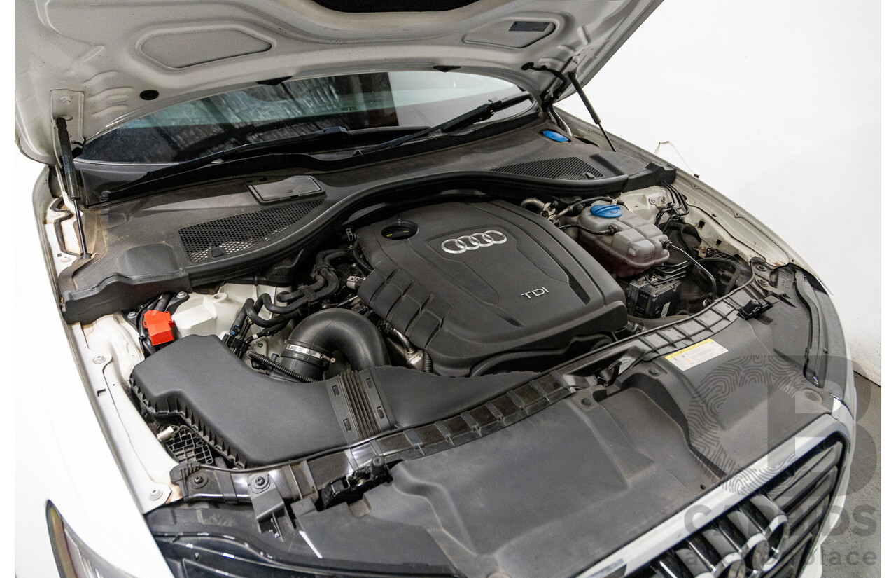 3/2014 Audi A6 2.0 TDI 4GL MY14 4d Sedan Ibis White 2.0L - Turbo Diesel