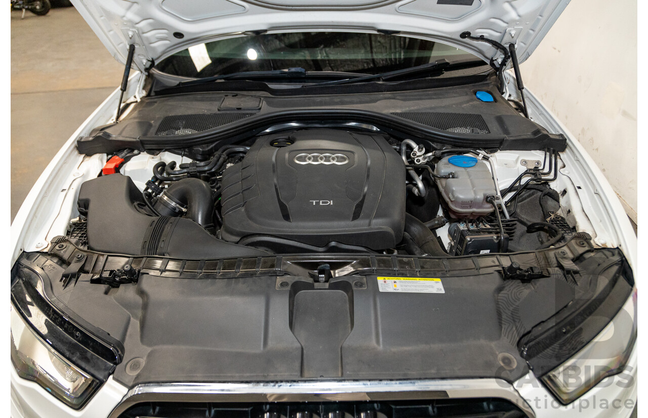 3/2014 Audi A6 2.0 TDI 4GL MY14 4d Sedan Ibis White 2.0L - Turbo Diesel