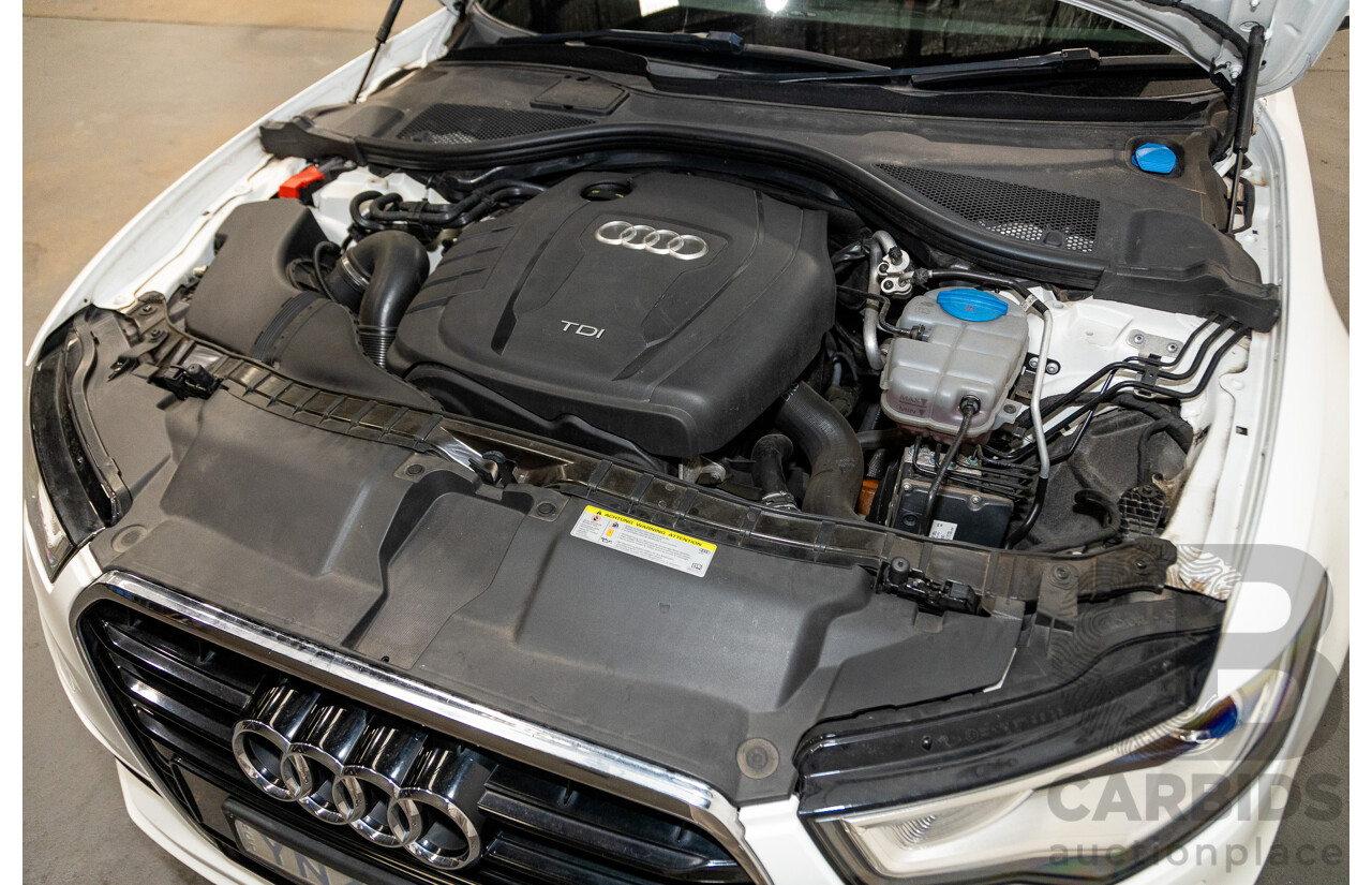 3/2014 Audi A6 2.0 TDI 4GL MY14 4d Sedan Ibis White 2.0L - Turbo Diesel