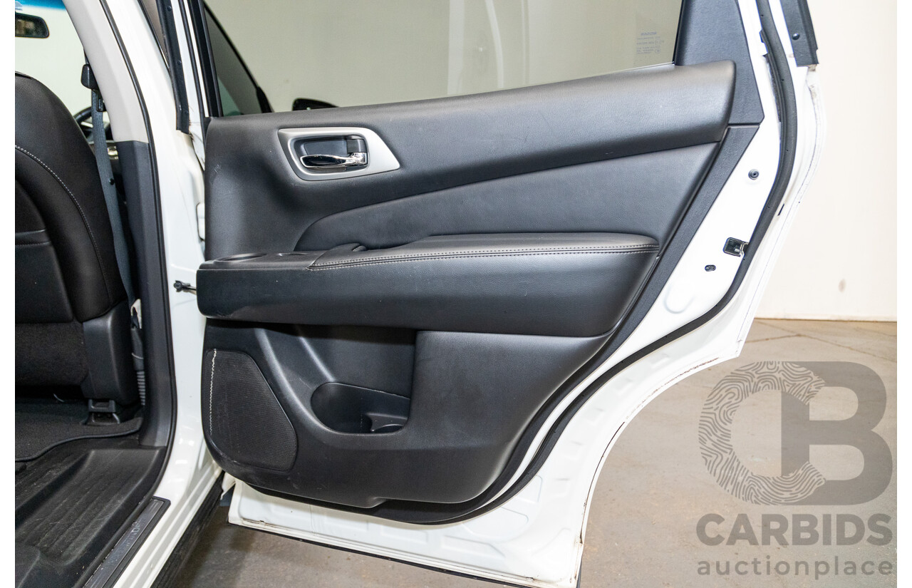 10/2014 Nissan Pathfinder ST-L R52 4d Wagon Ivory Pearl White V6 3.5L