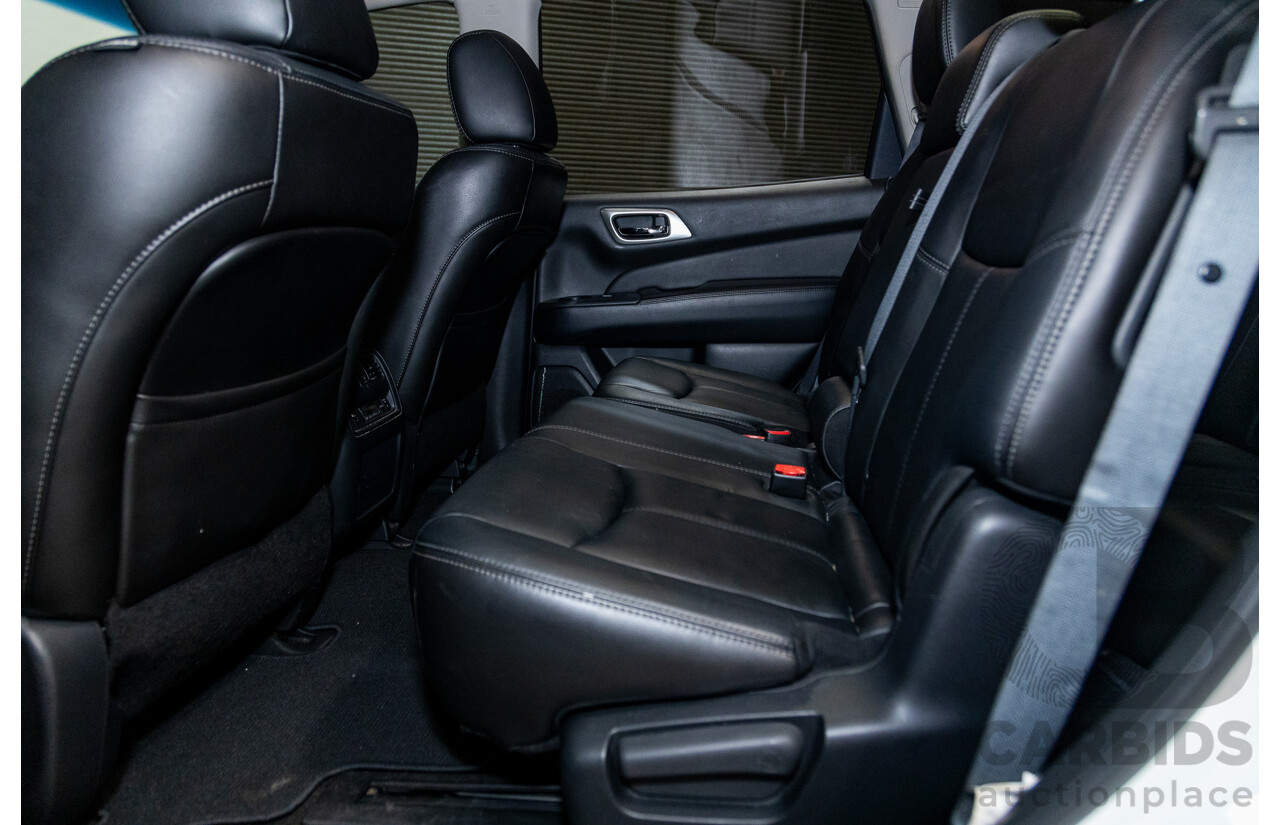 10/2014 Nissan Pathfinder ST-L R52 4d Wagon Ivory Pearl White V6 3.5L