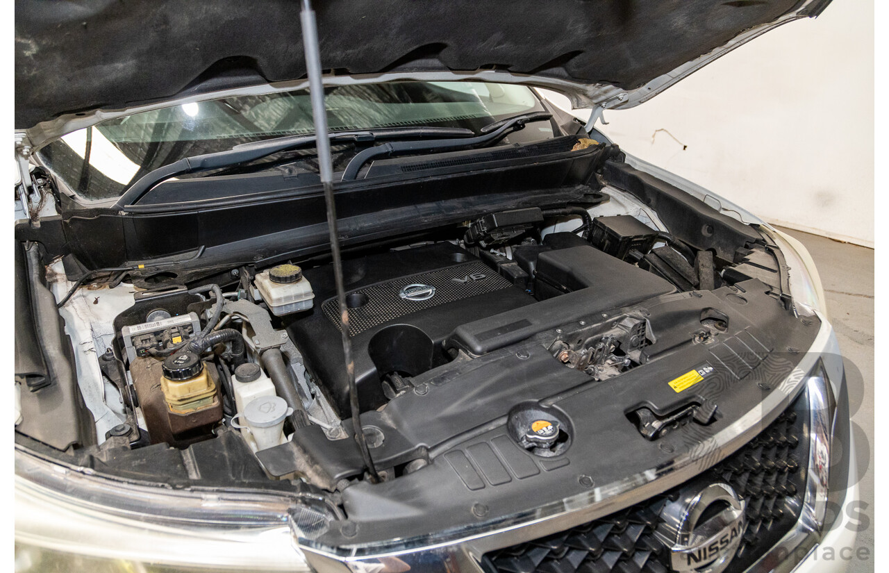 10/2014 Nissan Pathfinder ST-L R52 4d Wagon Ivory Pearl White V6 3.5L