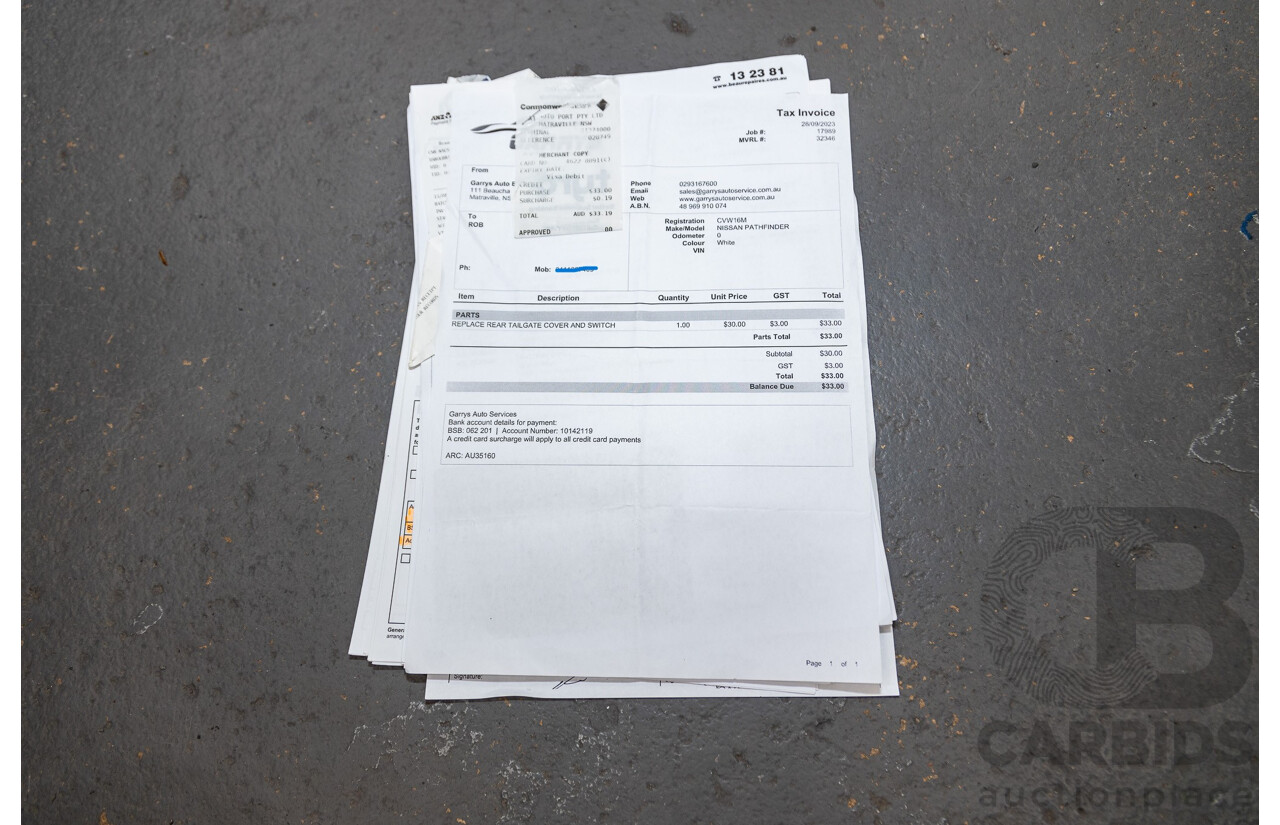 10/2014 Nissan Pathfinder ST-L R52 4d Wagon Ivory Pearl White V6 3.5L