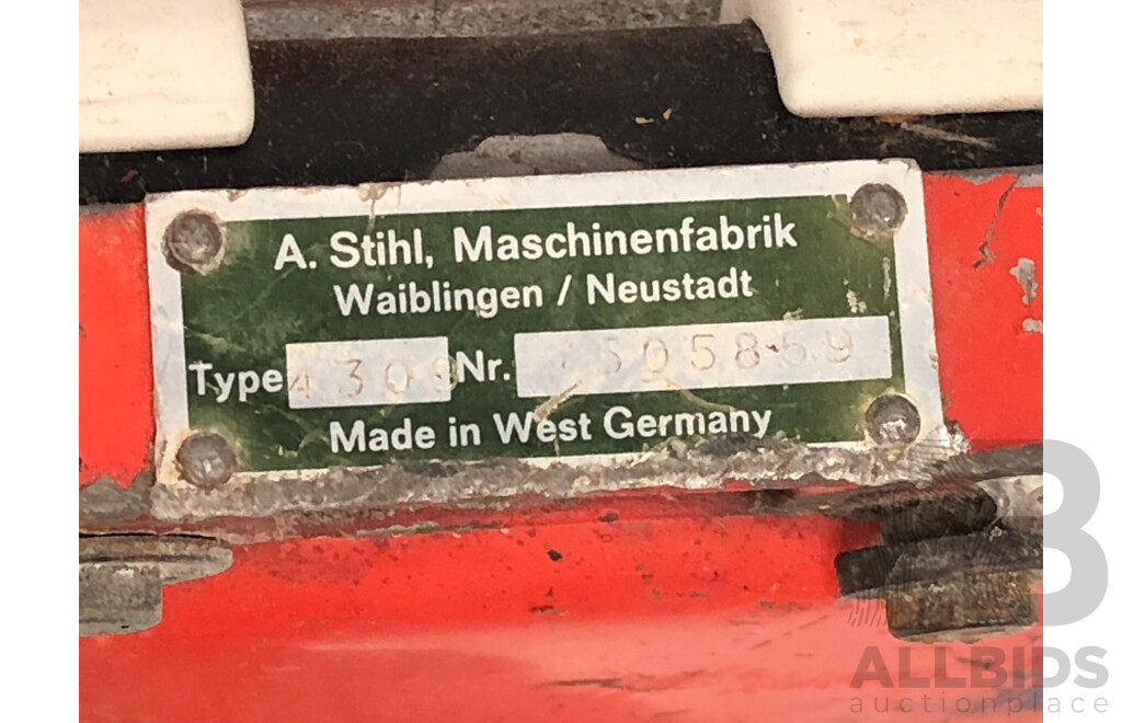 Stihl Two Stroke Petrol Powered Auger