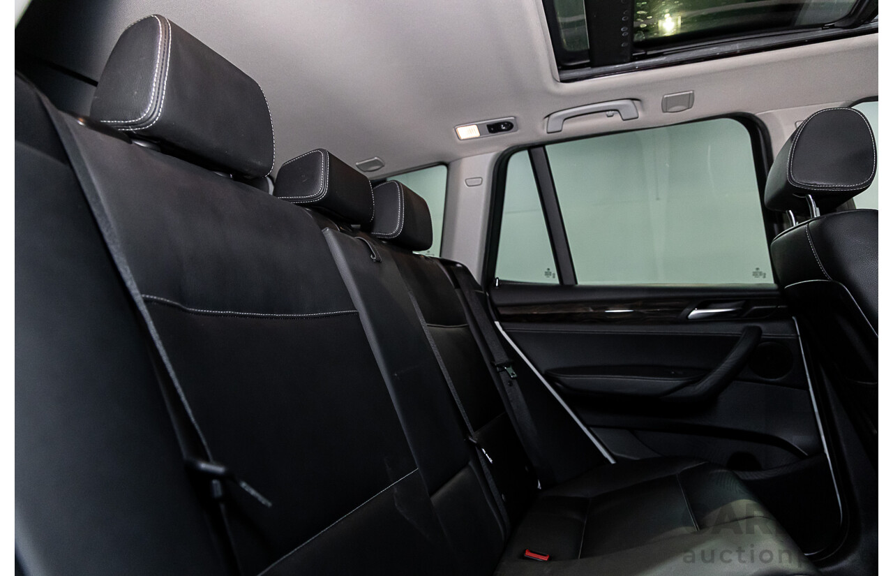 1/2012 Bmw X3 Xdrive 20i F25 4d Wagon Alpine White 2.0L