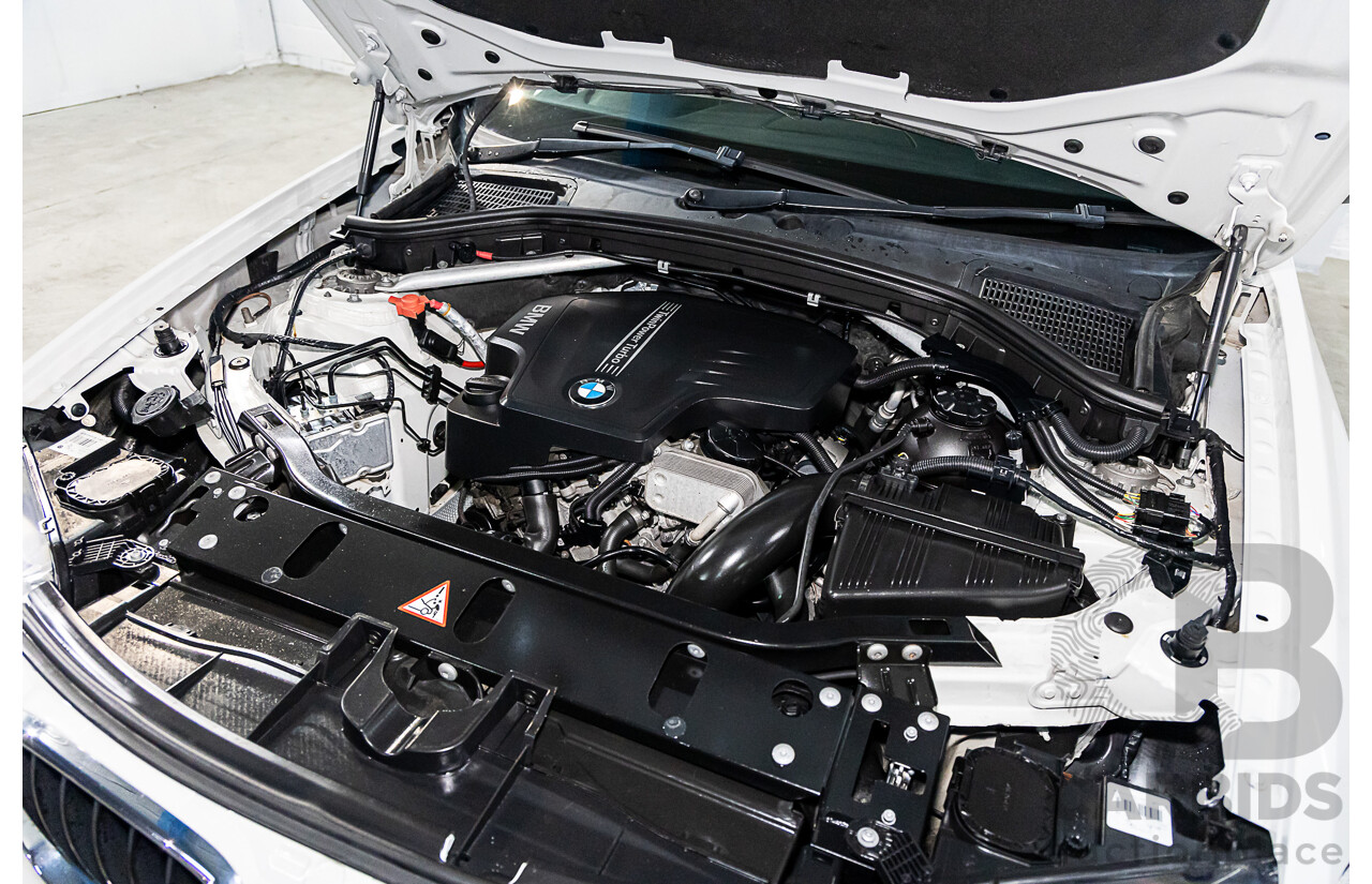 1/2012 Bmw X3 Xdrive 20i F25 4d Wagon Alpine White 2.0L