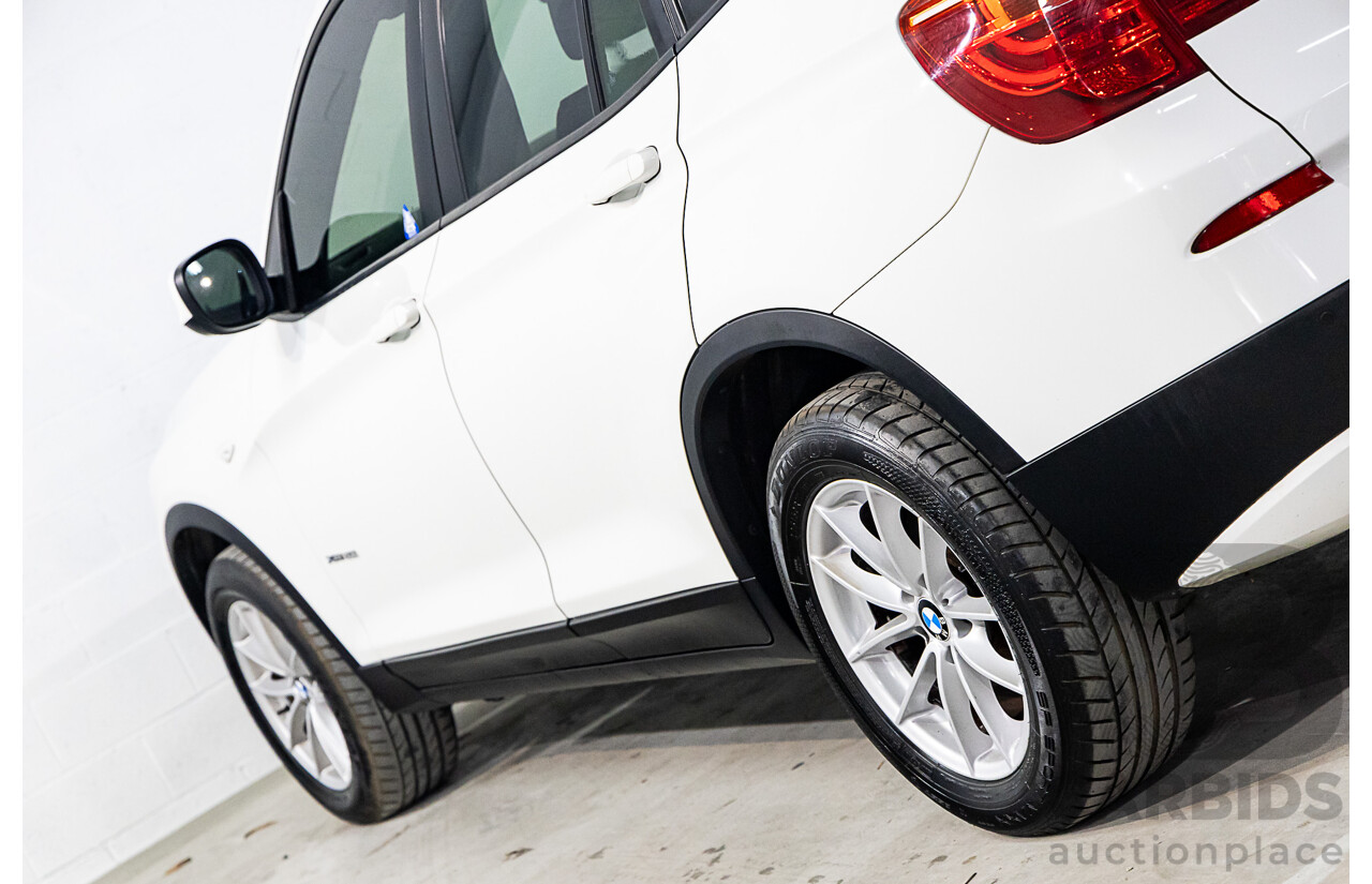 1/2012 Bmw X3 Xdrive 20i F25 4d Wagon Alpine White 2.0L