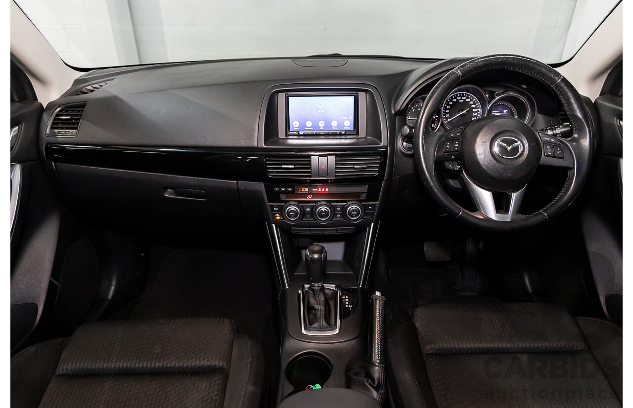 7/2014 Mazda Cx-5 Maxx Sport (4x4) MY13 UPGRADE 4d Wagon Deep Crystal Blue Turbo Diesel 2.2L