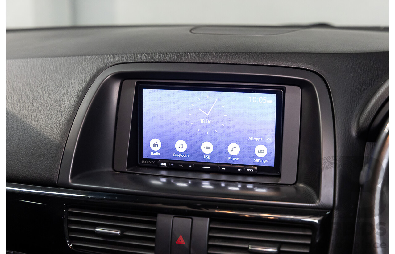 7/2014 Mazda Cx-5 Maxx Sport (4x4) MY13 UPGRADE 4d Wagon Deep Crystal Blue Turbo Diesel 2.2L