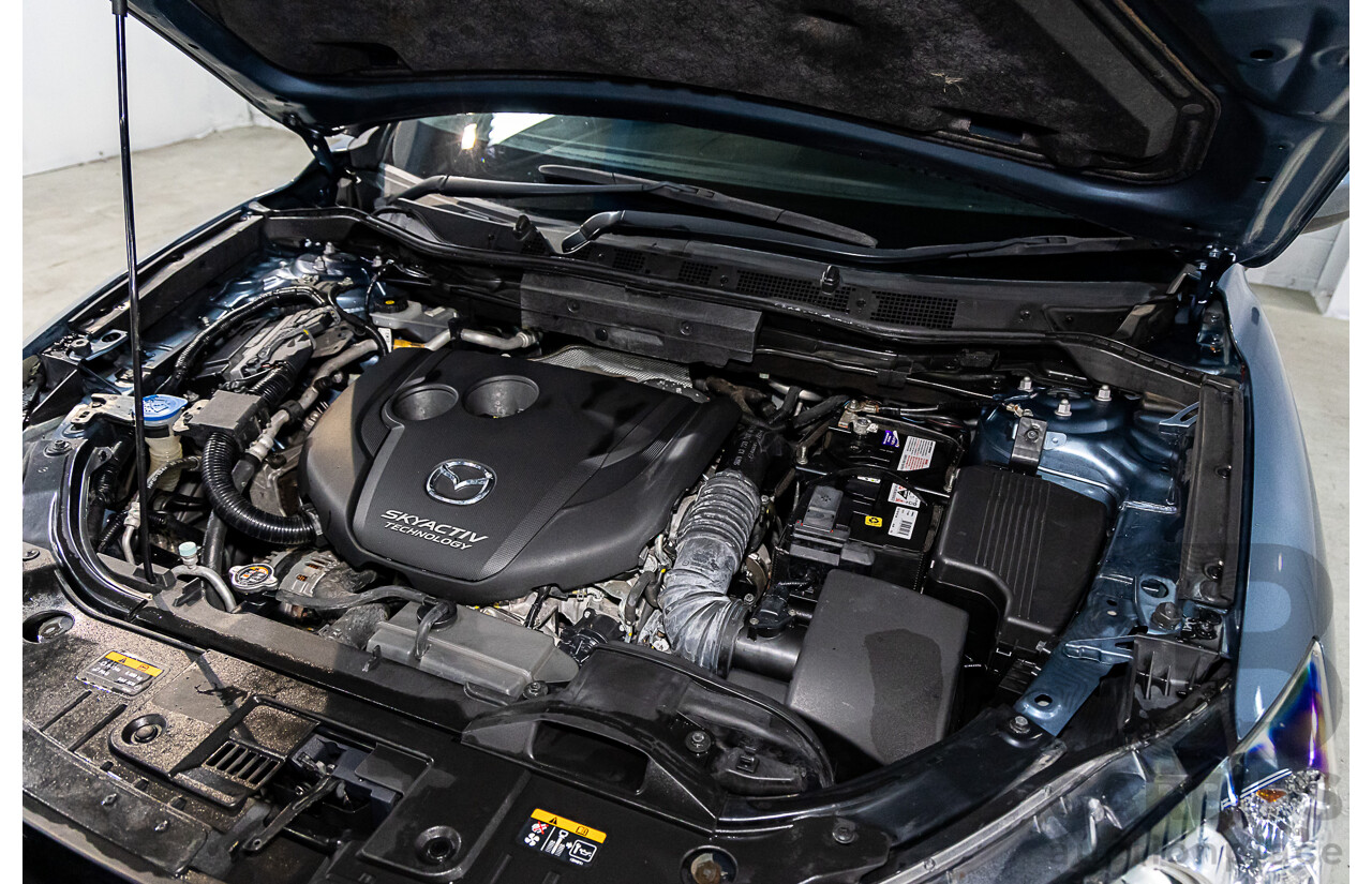 7/2014 Mazda Cx-5 Maxx Sport (4x4) MY13 UPGRADE 4d Wagon Deep Crystal Blue Turbo Diesel 2.2L