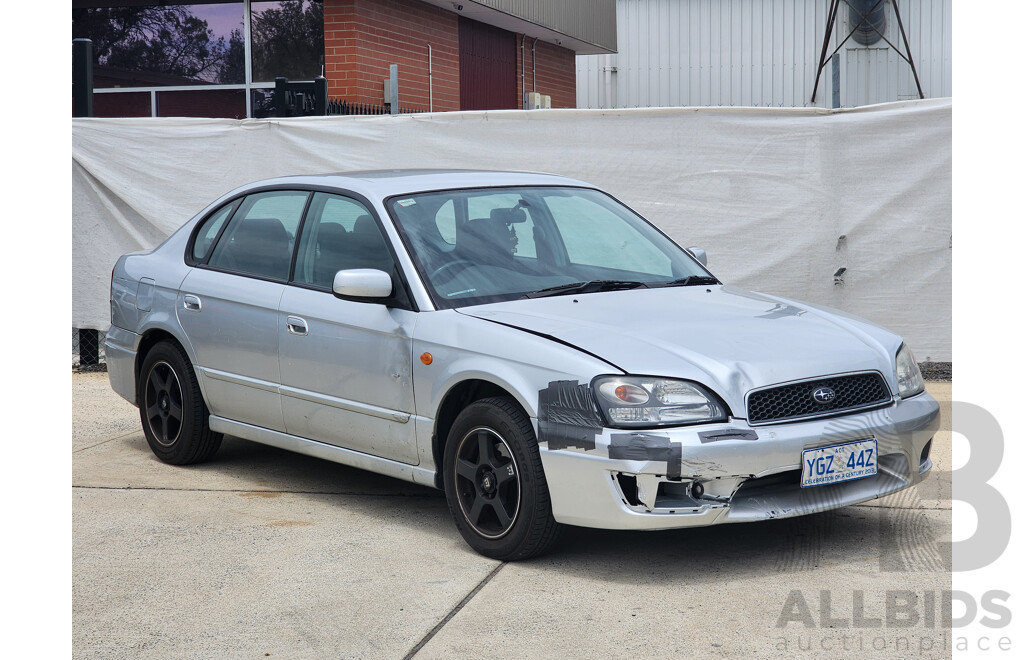 3/2003 Subaru Liberty GX (awd) - Lot 1576364 | CARBIDS