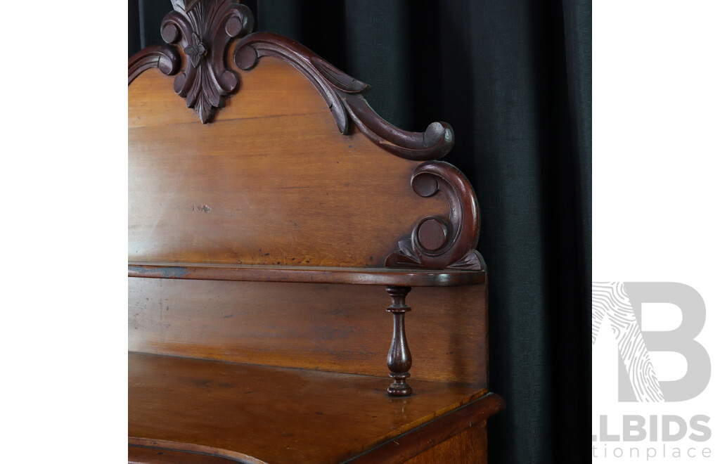 Victorian Cedar Single Drawer Chiffonier