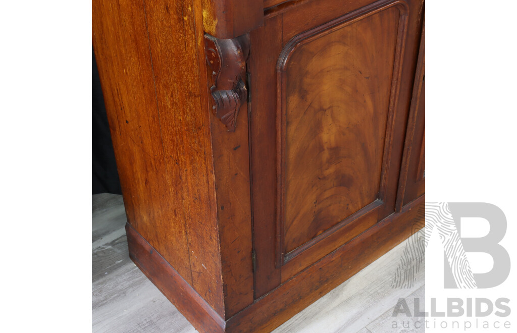 Victorian Cedar Single Drawer Chiffonier