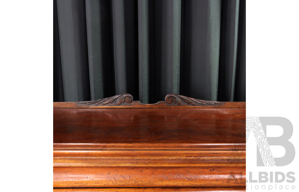 Victorian Cedar Two Door Credenza