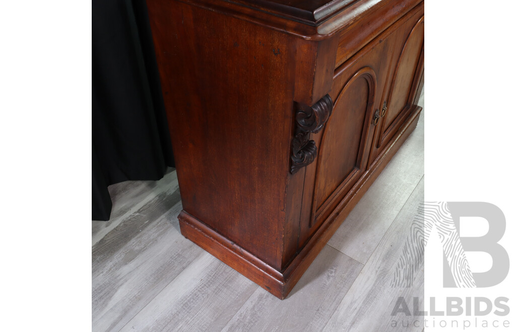 Victorian Cedar Two Door Credenza