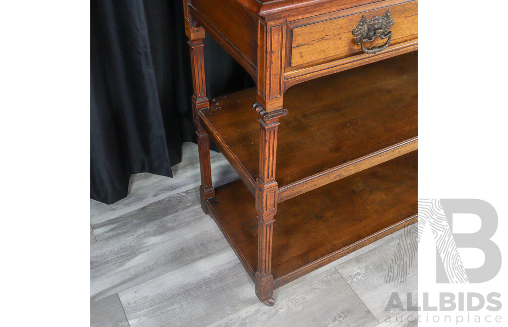 Edwardian Blackwood Dumb Waiter