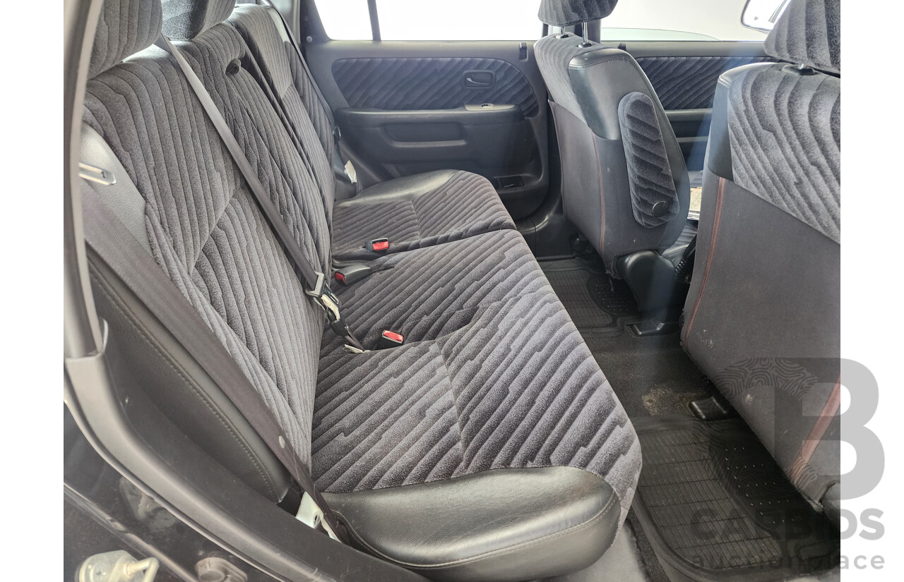 2/2004 Honda CRV (4x4) MY04 4d Wagon Black 2.4L