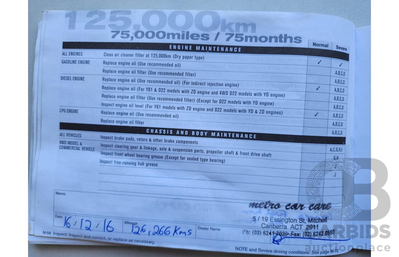 6/2010 Nissan Navara ST (4x4) D40 Dual Cab P/Up Grey 2.5L