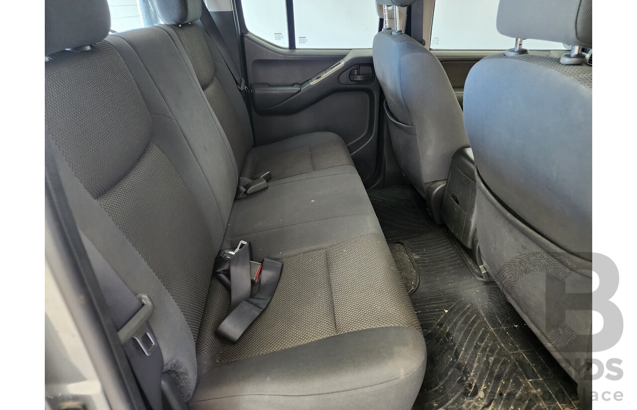 6/2010 Nissan Navara ST (4x4) D40 Dual Cab P/Up Grey 2.5L