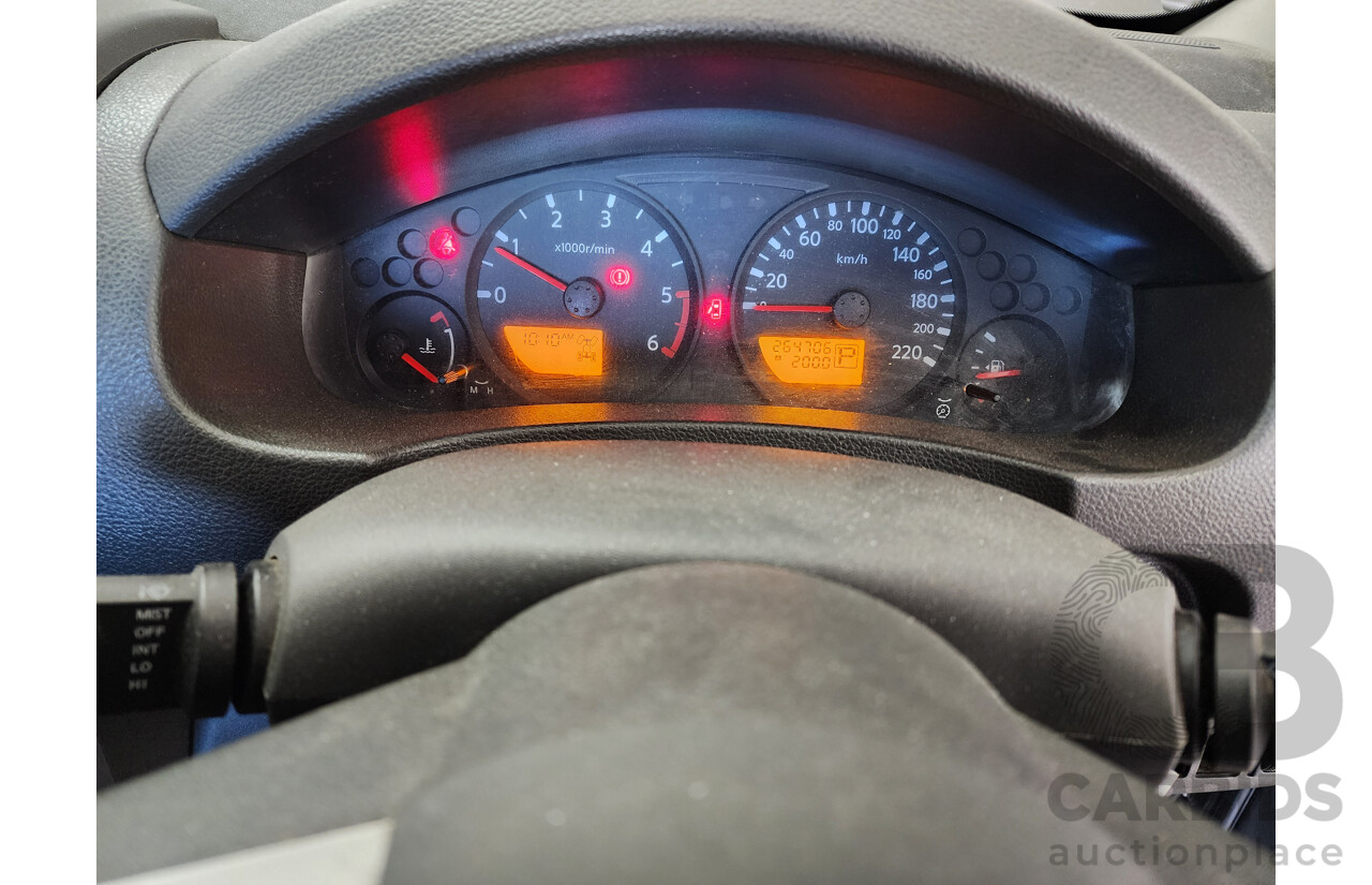 6/2010 Nissan Navara ST (4x4) D40 Dual Cab P/Up Grey 2.5L