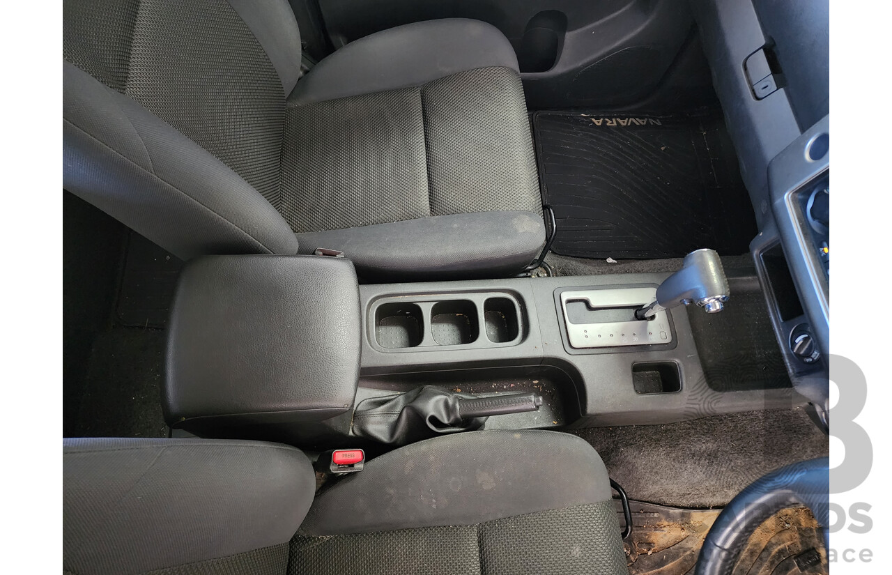 6/2010 Nissan Navara ST (4x4) D40 Dual Cab P/Up Grey 2.5L
