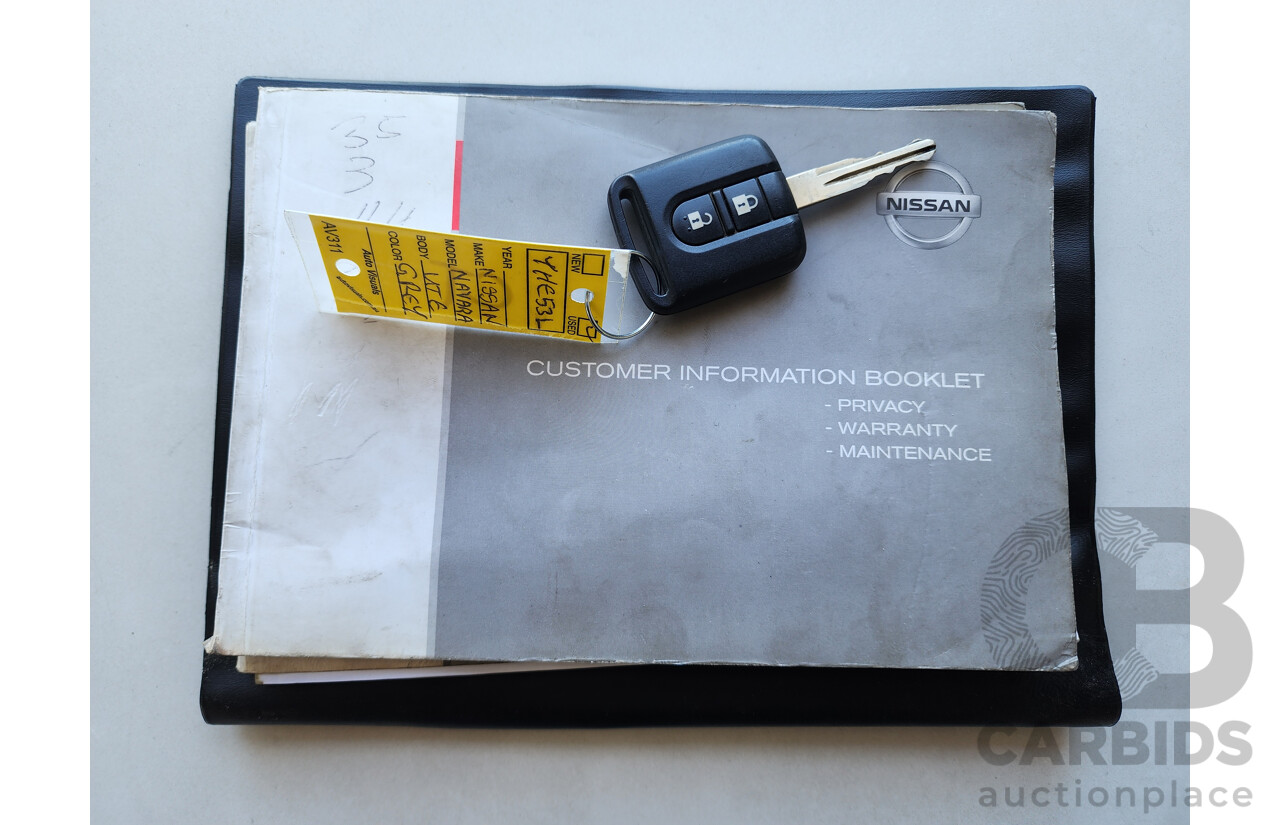 6/2010 Nissan Navara ST (4x4) D40 Dual Cab P/Up Grey 2.5L