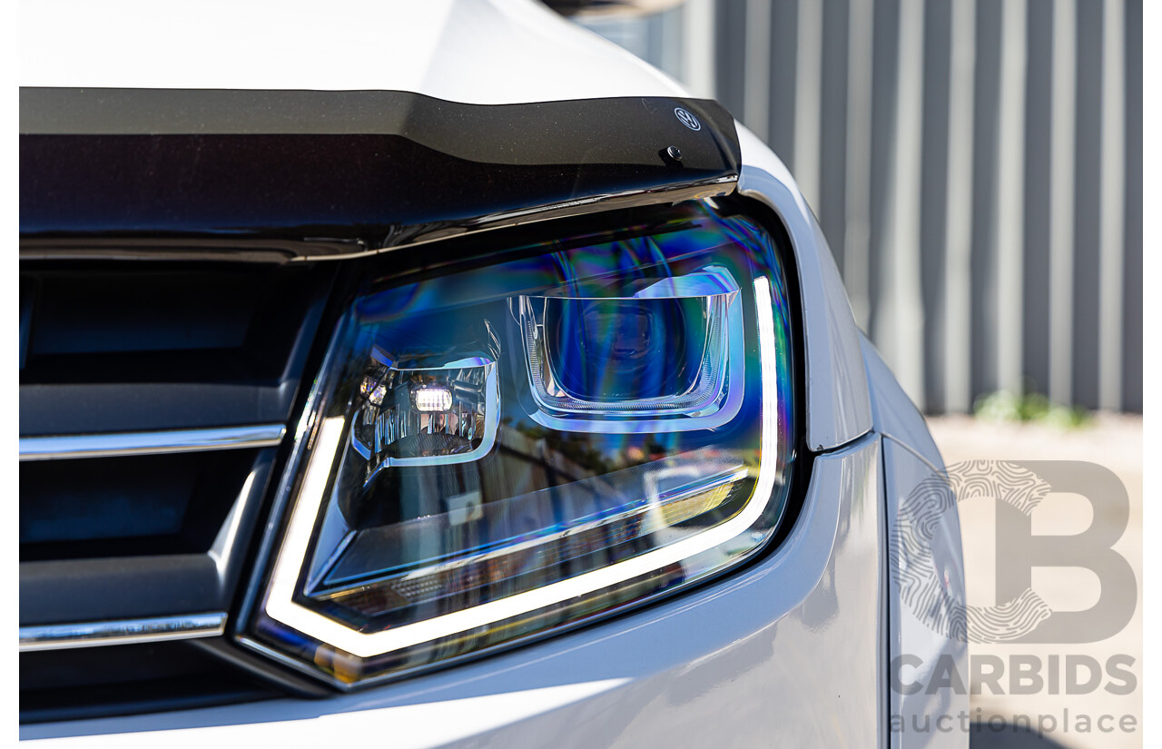 10/2016 Volkswagen Amarok TDI420 Highline (4x4) 2H MY17 Dual Cab Utility White 2.0L