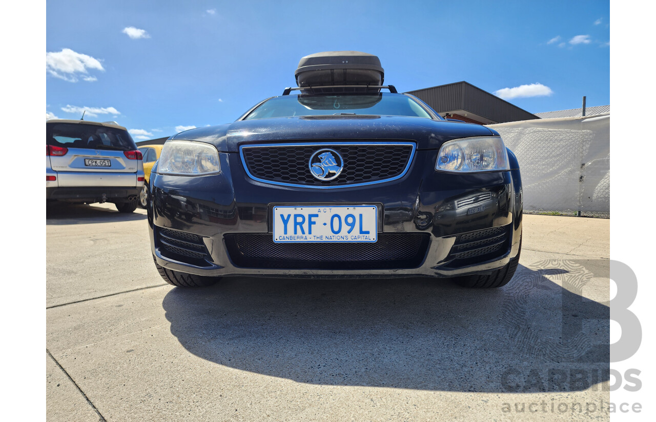 08/2011 Holden Commodore OMEGA RWD VE II 4D Sportwagon Black 3.0L