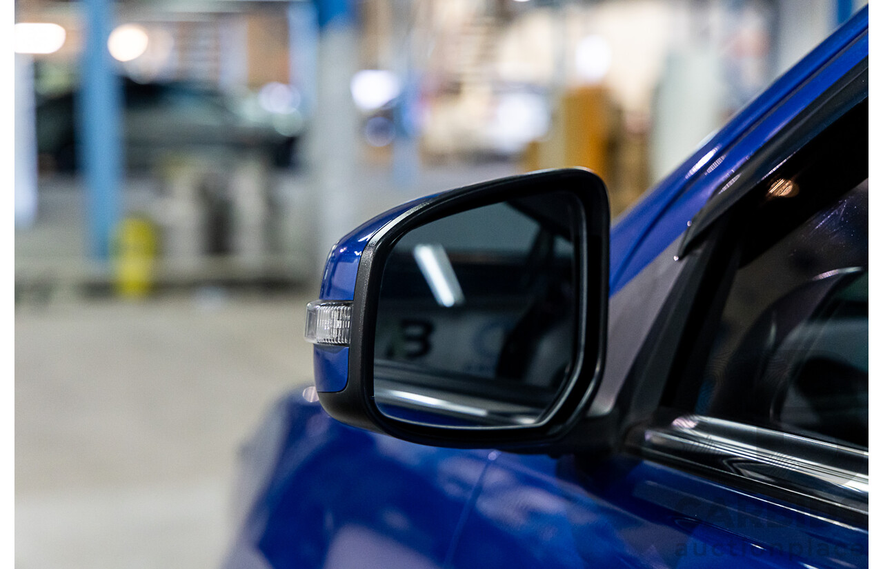 12/2014 Mitsubishi Lancer Ralliart CJ MY15 4d Sedan Lightning Blue Pearl Turbo 2.0L