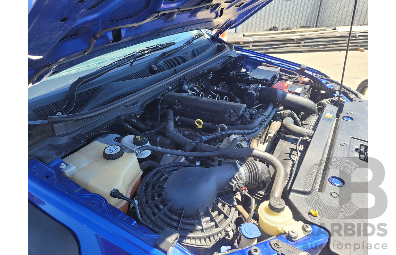 4/2014 Ford Ranger 3.2 XLS (4x4) PX C/Chas Blue Turbo Diesel 3.2L