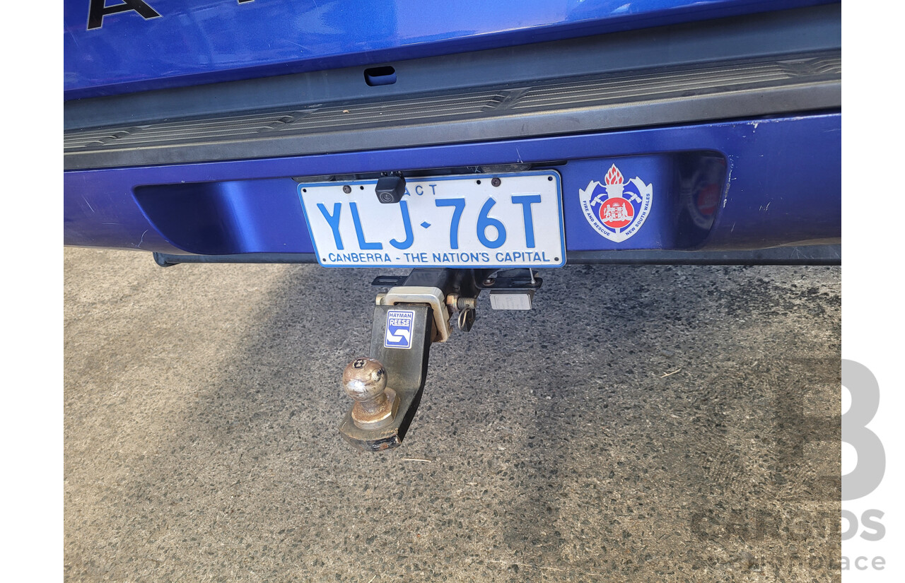 4/2014 Ford Ranger 3.2 XLS (4x4) PX C/Chas Blue Turbo Diesel 3.2L