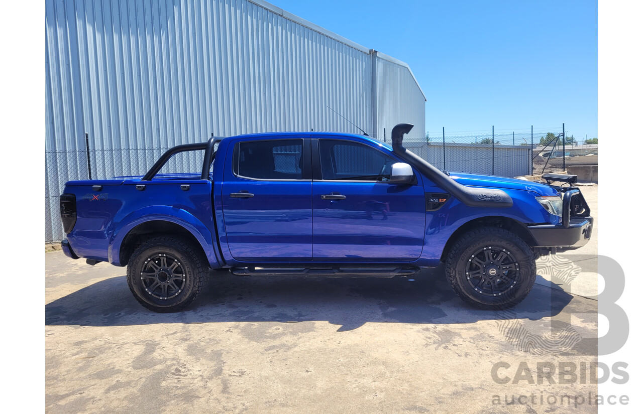 4/2014 Ford Ranger 3.2 XLS (4x4) PX C/Chas Blue Turbo Diesel 3.2L