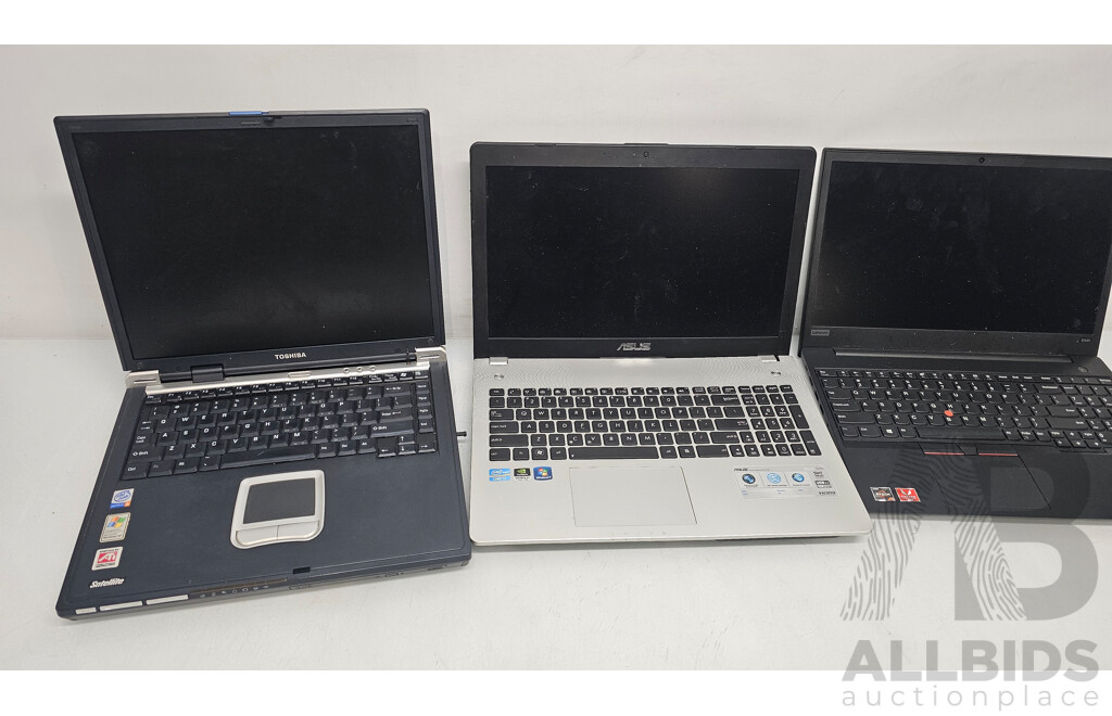 Assorted Lot of Laptops