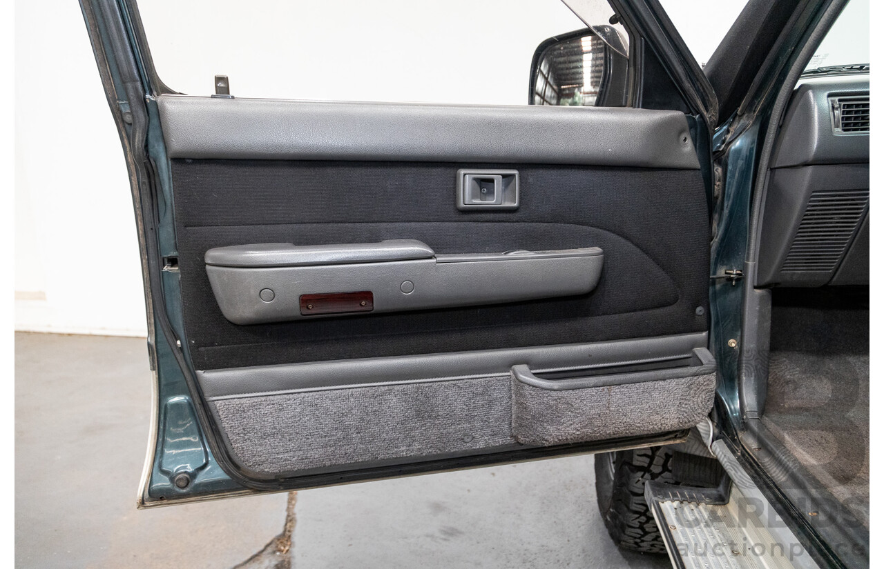 1994 Toyota Hilux Surf SSR-X Limited Wide Body (4x4) 4d Green 3.0L Turbo Diesel - Imported 08/2000