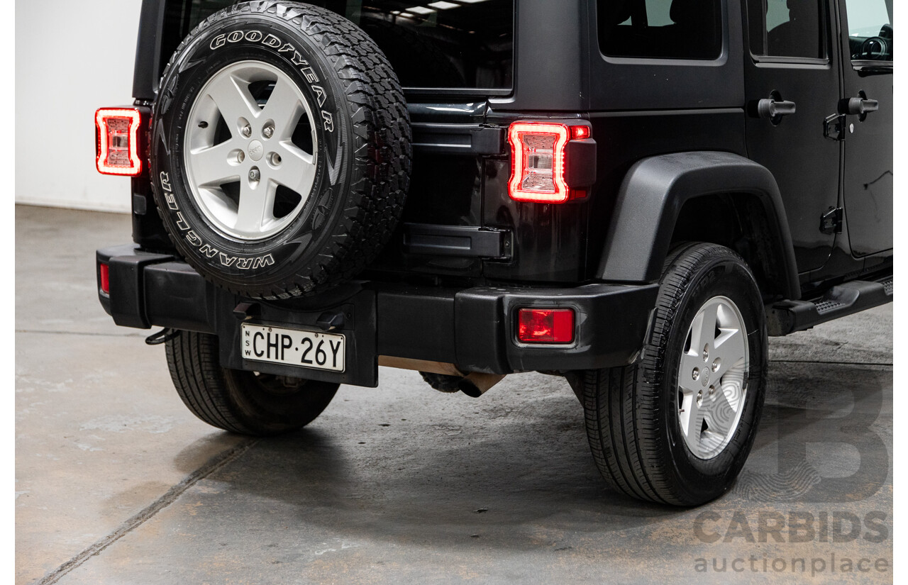 7/2012 Jeep Wrangler Unlimited Sport (4x4) JK MY13 4d Hardtop Dark Green 3.6L