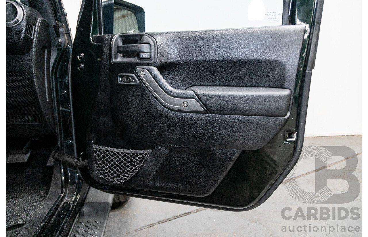 7/2012 Jeep Wrangler Unlimited Sport (4x4) JK MY13 4d Hardtop Dark Green 3.6L