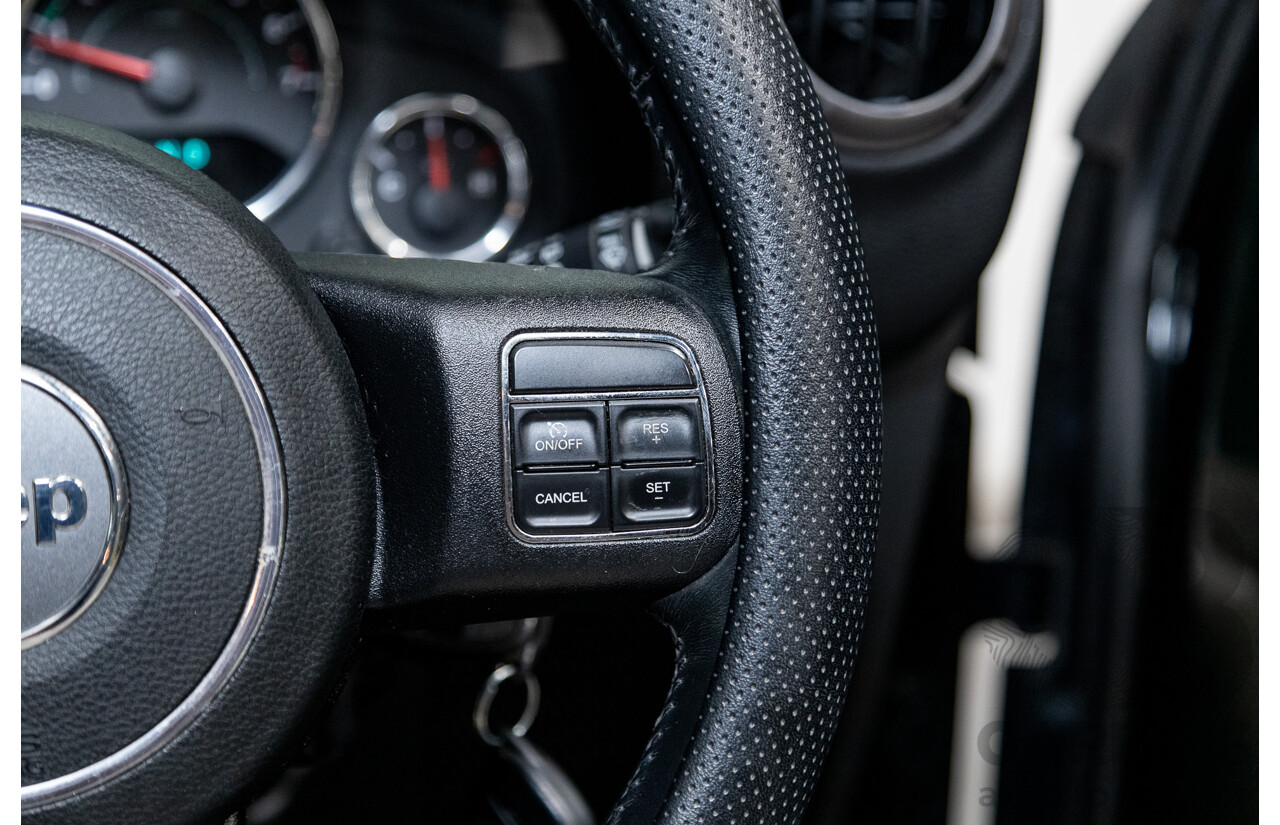 7/2012 Jeep Wrangler Unlimited Sport (4x4) JK MY13 4d Hardtop Dark Green 3.6L