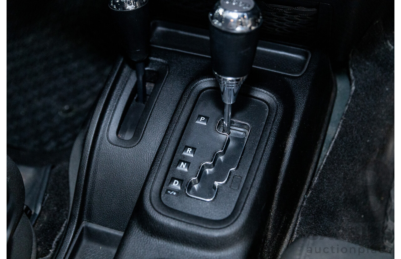 7/2012 Jeep Wrangler Unlimited Sport (4x4) JK MY13 4d Hardtop Dark Green 3.6L