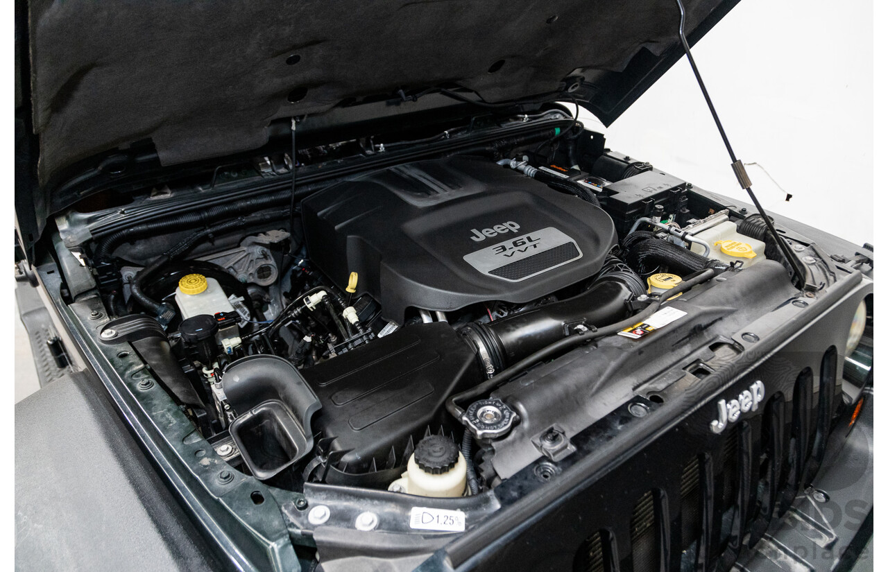 7/2012 Jeep Wrangler Unlimited Sport (4x4) JK MY13 4d Hardtop Dark Green 3.6L