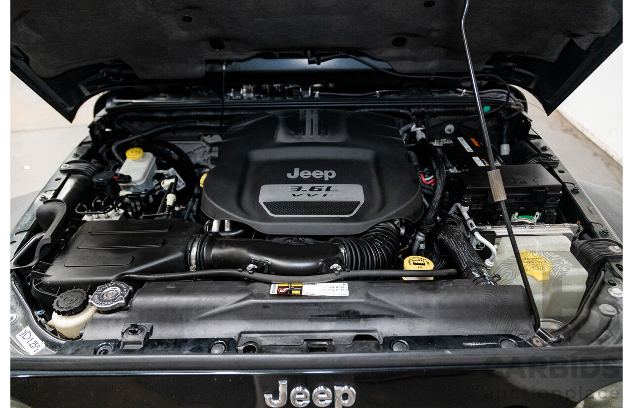 7/2012 Jeep Wrangler Unlimited Sport (4x4) JK MY13 4d Hardtop Dark Green 3.6L