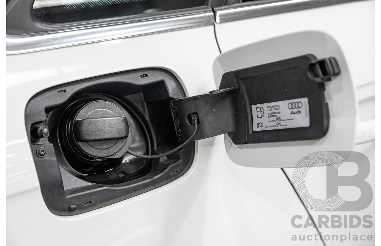 12/2015 Audi A4 2.0 TFSI S-Line Quattro (AWD) B8 (8K) 4d Sedan Ibis White 2.0L Turbo