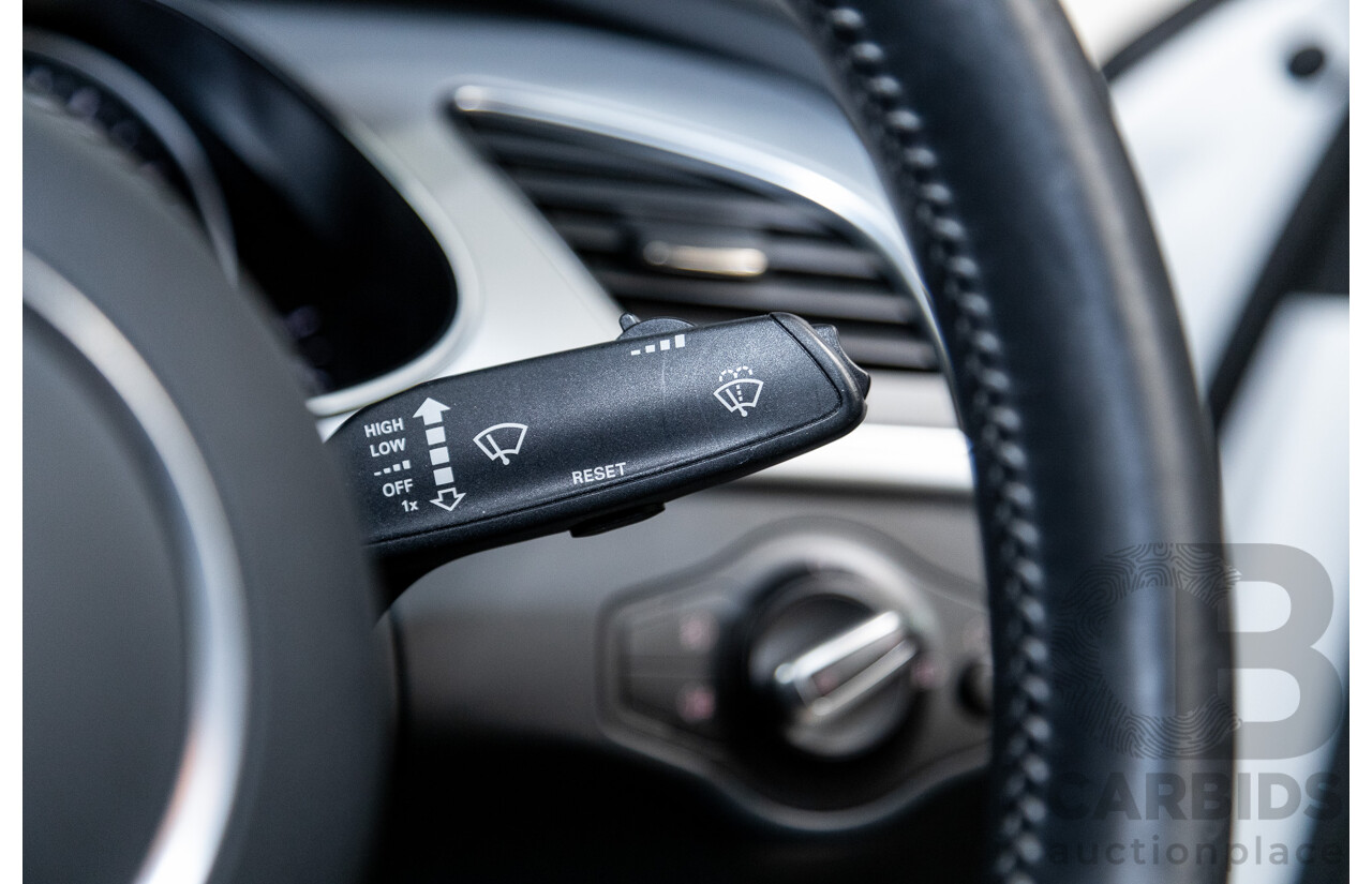 12/2015 Audi A4 2.0 TFSI S-Line Quattro (AWD) B8 (8K) 4d Sedan Ibis White 2.0L Turbo