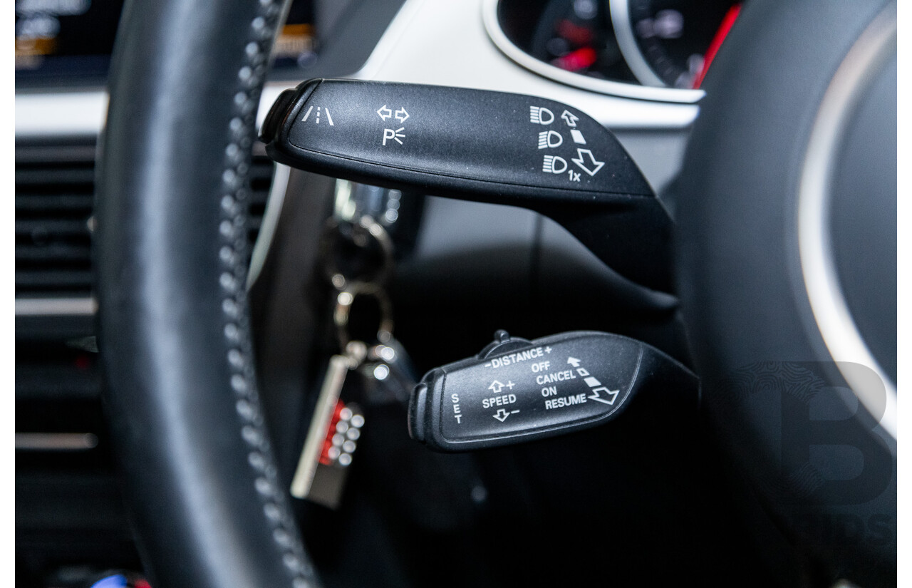 12/2015 Audi A4 2.0 TFSI S-Line Quattro (AWD) B8 (8K) 4d Sedan Ibis White 2.0L Turbo