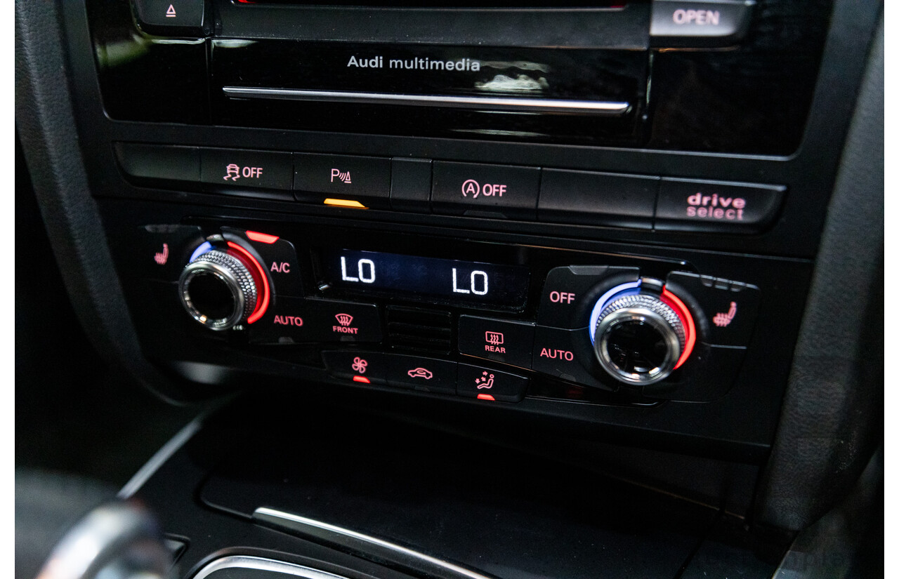 12/2015 Audi A4 2.0 TFSI S-Line Quattro (AWD) B8 (8K) 4d Sedan Ibis White 2.0L Turbo