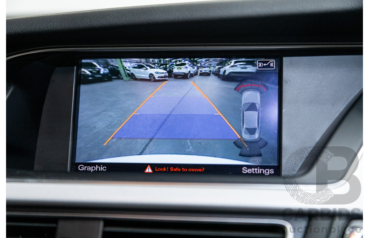 12/2015 Audi A4 2.0 TFSI S-Line Quattro (AWD) B8 (8K) 4d Sedan Ibis White 2.0L Turbo